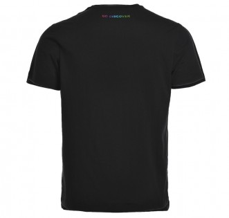 Футболка Xiaomi MiX pattern round neck short sleeve T shirt Black M 1170800052